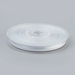 Weiß Polyester Ripsband, weiß, 3/8 Zoll (9 mm), 100 Yards / Rolle (91.44 m / Rolle)