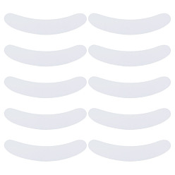 Белый Пластиковый воротник с язычком для рубашки духовенства, белый воротник священника, подкладка воротника остается, белые, 30x160x0.7 мм