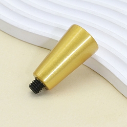 Золотистый Деревянная ручка, принадлежности для сургучной печати, для изготовления свадебных приглашений, золотые, 45x21 мм