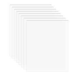 Clear Acrylic Transparent Pressure Plate, Rectangle, Clear, 250x200x2mm