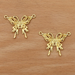 Золотой Подвески из сплава , бабочки прелести, золотые, 29x21 мм