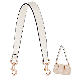 Желтая Старая Ткань  Рукоятки из искусственной кожи, с поворотными застежками сплава, золотые, старое кружево, 510x15.5~25x3.9~9.5 мм