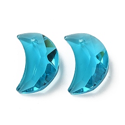 Темно-Голубой Стеклянные подвески, лунное очарование, граненые, глубокое синее небо, 30x20x11 мм, отверстие : 1.6 мм