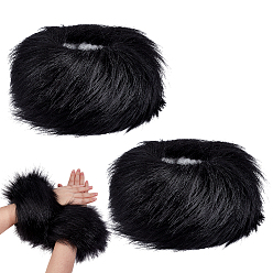 Черный Нарукавники из волокна, чёрные, 175~200x115~130 мм