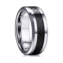 Нержавеющая Сталь Цвет Кольца из нержавеющей стали, украшения для унисекс, цвет нержавеющей стали, 8 мм, размер США 8 (18.1 мм)