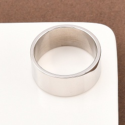 Нержавеющая Сталь Цвет 304 палец кольца из нержавеющей стали, ручная полировка, цвет нержавеющей стали, 9.5 мм, внутренний диаметр: 20 мм