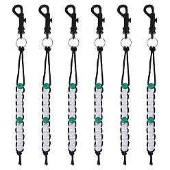 Белый 6шт. пластиковый регистратор счета в гольфе, аксессуары для гольфа, белые, 290~300 мм