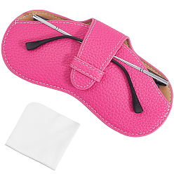 Камелия 1чехол для очков из искусственной кожи, для очков, солнцезащитные очки протектор, камелия, сгиб: 87x175x8 мм, развернуть: 163x175x8 мм