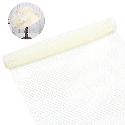 Лимонный шифон Деко сетчатые ленты, тюль ткань, Тюль-рулонная катушка, для изготовления юбки, лимонный шифон, 43 см