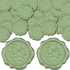 Лист 100шт. клейкие восковые наклейки, конверт печать украшения, для поделок альбом diy подарок, лист, 30 мм