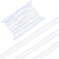 Белый 9ярдов полиэстеровой изнаночной ленты, вышитая аппликация, для пошива костюмов своими руками, белые, 5/8 дюйм (15 мм)