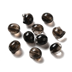 Кокосово-Коричневый Двухцветные прозрачные акриловые бусины, лапа, кокосового коричневый, 11x12x10.5 мм, отверстие : 1.8 мм, Около 574 шт / 500 г