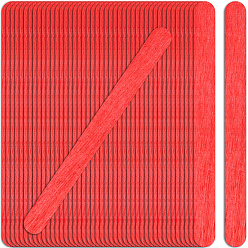 Лосось 2 наборы деревянных палочек для поделок, палочки от мороженого, salmon, 114x10x2 мм, о 49~50 шт / комплект