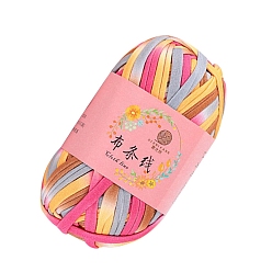 Ярко-Розовый Супермягкая полиэфирная пряжа, для ручного вязания толстой нити, ярко-розовый, 23 мм