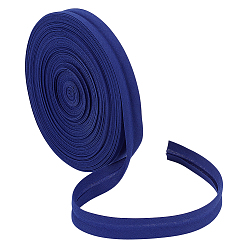 Полуночно-синий Полиэстеровая хлопковая лента, для пошива аксессуаров, темно-синий, 5/8 дюйм (15 мм), около 21.87 ярдов (20 м) / рулон