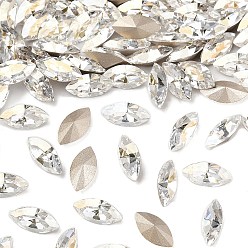 00030 242 Argent Flare Фантазийные кристаллы preciosa® maxima, чешский хрусталь, 435 14 615 наветт (конский глаз), срыв твердой мозговой оболочки, 00030 242 серебряная вспышка, 10x5 мм