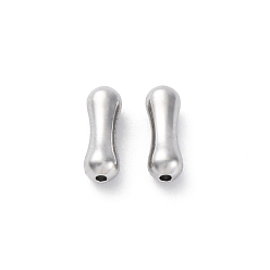 Платинированный Латунные бусины, без кадмия, без никеля и без свинца, колонка, Реальная платина, 7x2.5 мм, отверстие : 0.7 мм