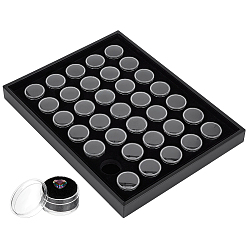 Прозрачный Акриловые коробки для демонстрации драгоценных камней с бриллиантами, лучшие витрины для ювелирных изделий, прямоугольные, прозрачные, 31x24x2.85 см