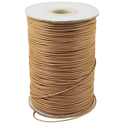Peru Waxed Polyester Cord, Bead Cord, Peru, 0.5mm, about 169.51~174.98 Yards(155~160m)/Roll