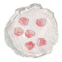 Помидор Прозрачные подвески-лэмпворк ручной работы, Petaline, помидор, 15 мм