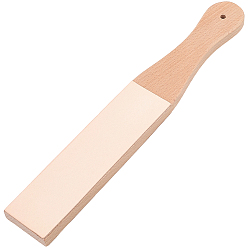 Мокасин Доска для заточки кожи из букового дерева, прямоугольные, мокасин, 281x43x13 мм