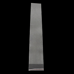 Clear Rectangle OPP Cellophane Bags, Clear, 52x6cm, Unilateral Thickness: 0.035mm, Inner Measure: 48x6cm