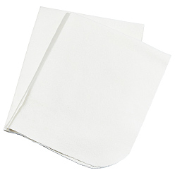 Белый Ткань для чистки, замшевое полотенце для мойки автомобилей, прямоугольные, белые, 400x295x1 мм