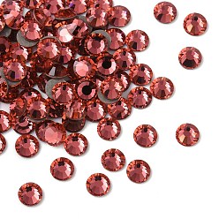 90350 Padparadscha Камни preciosa® crystal hotfix с плоской основой, чешский хрусталь, круглый(438 11 612 шатон роза вива 12 ®), 90350 падпараджа, ss 8 (2.3~2.5 мм)