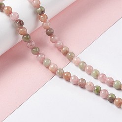 Белый Нефрит Бусины из натурального белого нефрита, окрашенные, круглые, 6 мм, отверстие : 1 мм, около 62 шт / нитка, 14.96'' (38 см)