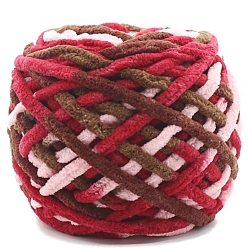 Красный Хлопковая пряжа, для свитера, шапки, носков, детских одеял, красные, 7 мм