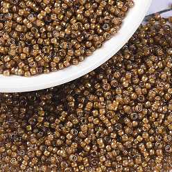 (RR3761) Миюки круглые бусины рокайль, японский бисер, (rr 3761), 15/0, 1.5 мм, Отверстие : 0.7 мм , около 27777 шт / 50 г