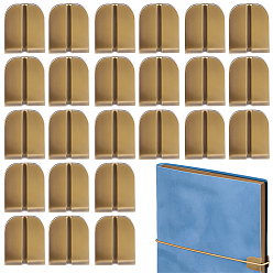 Античная Бронза 30 шт. зажимы для сумок из сплава в тибетском стиле, античная бронза, 1.7x1.35x0.4 см