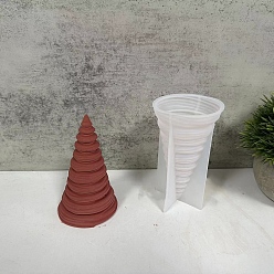 Рождественская елка Елочные свечи силиконовые формы, изготовление свечей из эпоксидной смолы, рождественская елка, 70x68x120 мм