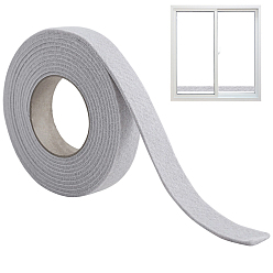 Gris Claro Cinta de fieltro autoadhesiva, gris claro, 4000x30x4.5 mm