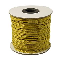 Золотистый Нейлоновая нить, золотые, 1.5 мм, около 100 ярдов / рулон (300 футов / рулон)