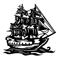 Ship Железные настенные художественные украшения, для парадного крыльца, гостинная, кухня, матовый стиль, лодка, 294x289x1 мм