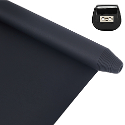 Черный Ткань пвх, для бантов серьги обувь портмоне сумочки своими руками пошив ткани, чёрные, 30x0.09 см