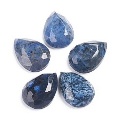 Ляпис-Лазурь Природный лазурит кабошонов, слеза, граненые, 14x10x4.5 мм