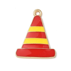 Другие Подвески из эмали и сплава, золотой свет, без кадмия, без никеля и без свинца, 25x20x2 мм, отверстие : 1.8 мм