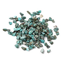 Synthetic Turquoise Synthetic Turquoise Beads, Dyed, Chip, No Hole/Undrilled, 5~17x5~8x5~8mm