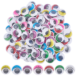 (52) Непрозрачная лаванда 210 шт. 7 цветные кукольные глаза из смолы, аксессуары для игрушек своими руками, разноцветные, 15x4.5 мм, 30 шт / стиль