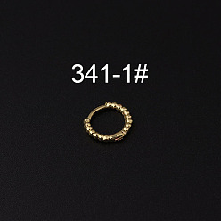 Ring Латунные серьги-кольца для хряща, золотые, кольцо, 9 мм