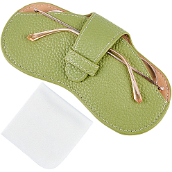 Светло-зеленый Коричневый 1чехол для очков из искусственной кожи, для очков, солнцезащитные очки протектор, с 1квадратной салфеткой для чистки очков из замшевого волокна, оливковый, сгиб: 87x175x8 мм, развернуть: 163x175x8 мм