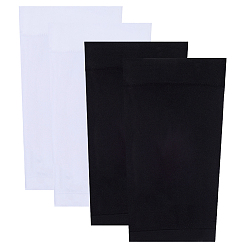 (52) Непрозрачная лаванда 4шт. 2 цвета нейлоновые налокотники, защита руки, разноцветные, 185x110x4 мм, 2 шт / цвет