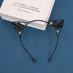 Кварц Резинки для волос из натурального кварца, резинки для волос с кошачьими ушками, для женщин девушек, 160x156x50 мм