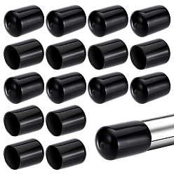 Черный 20 шт. защитный чехол из ПВХ для винта, чёрные, 32.5 мм