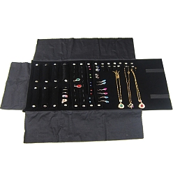 Черный Ювелирное кольцо/браслет демонстрирует выставочный рулон, чёрные, 58x30 см