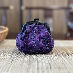 Сине-фиолетовый Наборы для самостоятельной вышивки сумок, синий фиолетовый, 100x100x60 мм