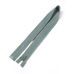 Темный Морско-зеленый Аксессуары для одежды, нейлоновая и смоляная молния, со съемником молнии сплава, Компоненты застежки-молнии, темно-зеленый, 77.5x3.3 см