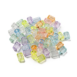 Mixed Color Transparent Acrylic Beads, Octagon, Mixed Color, 11x7x7mm, Hole: 2.2mm, about 1162pcs/500g